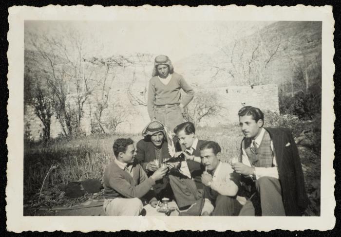 أفراد عائلة عبدالله، بيرزيت، مطلع ستينيات القرن العشرين