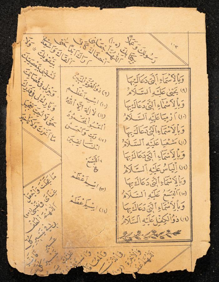 كتاب مجموع أوراد عبد الرحمن الشريف الحسيني، 1925