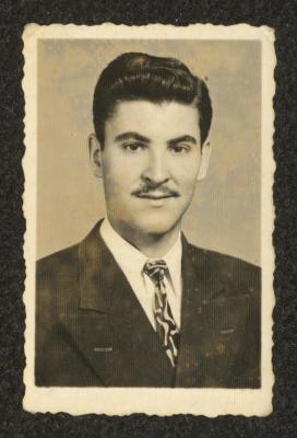 أحد أفراد عائلة عبدالله، رام الله، 7 آذار 1954