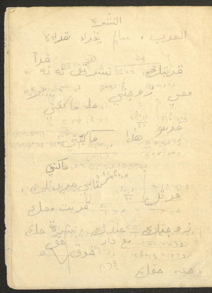 An Accounting Ledger for the Abdullah Family