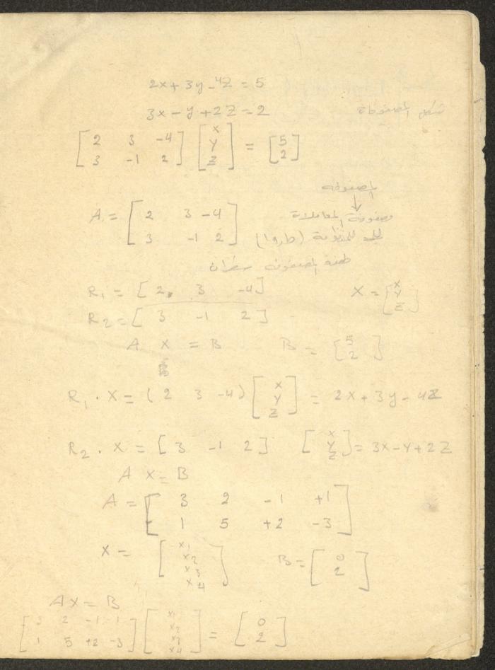 An Accounting Ledger for the Abdullah Family