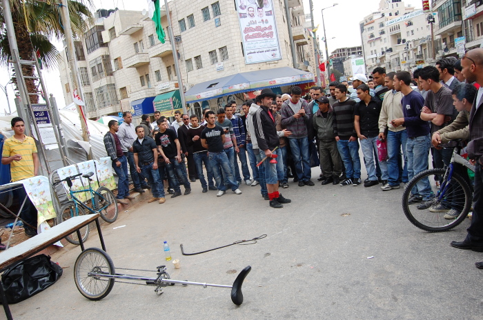 Jack Jaxx's Show at al-Manara Square<br />
 
