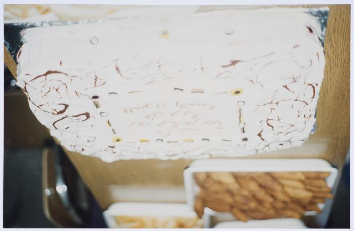 The Cake Celebrating the 15th Anniversary of Establishing el-Funoun Troupe, al-Bireh, 1994