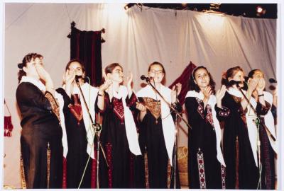 Sanabel Music Band at the Heritage Festival at Birzeit University