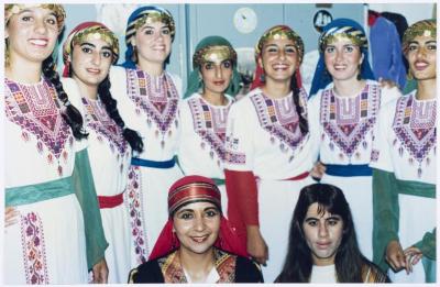 أعضاء فرقة الفنون في الأرض الفلسطينية المحتلة عام 1948، ثمانينيات القرن العشرين