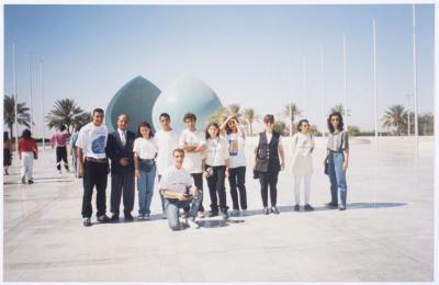 Members of el-Funoun Popular Troupe, Iraq, 1996