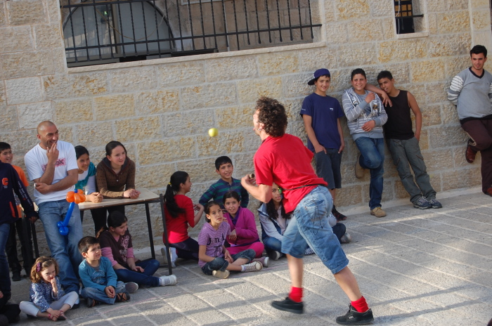 Jack Jaxx's Show in Birzeit <br />
 