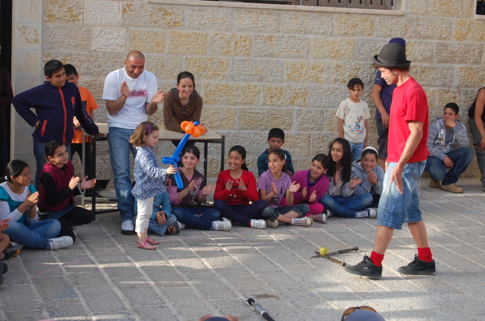 Jack Jaxx's Show in Birzeit <br />
 