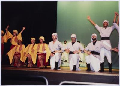 El-Funoun Troupe during their Mawlawiyya Show, America, 1991