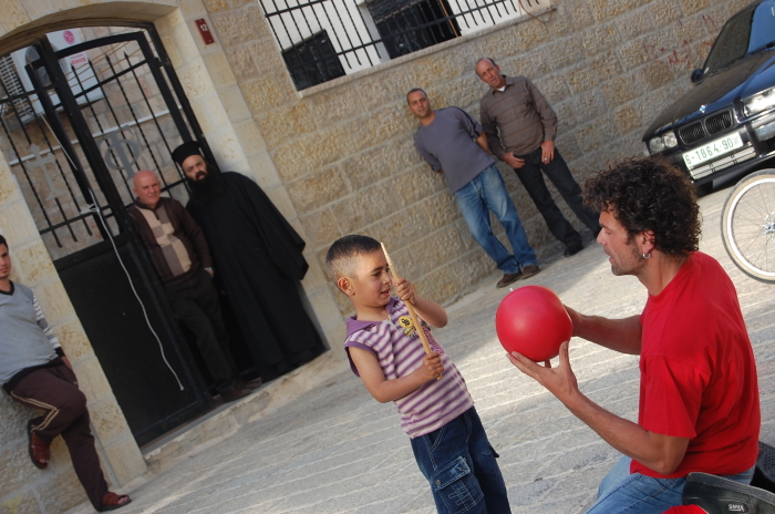 Jack Jaxx's Show in Birzeit <br />
 