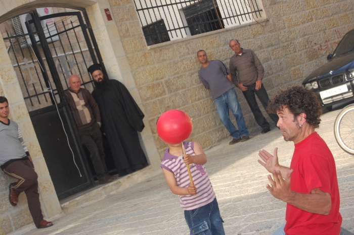 Jack Jaxx's Show in Birzeit <br />
 
