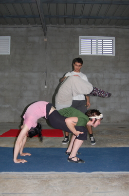 A Rehearsal by the Palestinian Circus School in Jenin, 2011