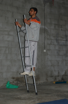 A Rehearsal by the Palestinian Circus School in Jenin, 2011