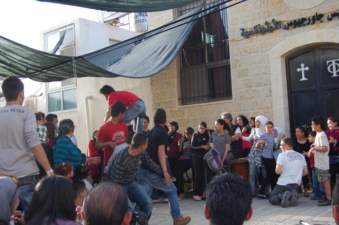 Jack Jaxx's Show in Birzeit <br />
 