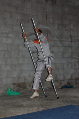 A Rehearsal by the Palestinian Circus School in Jenin, 2011
