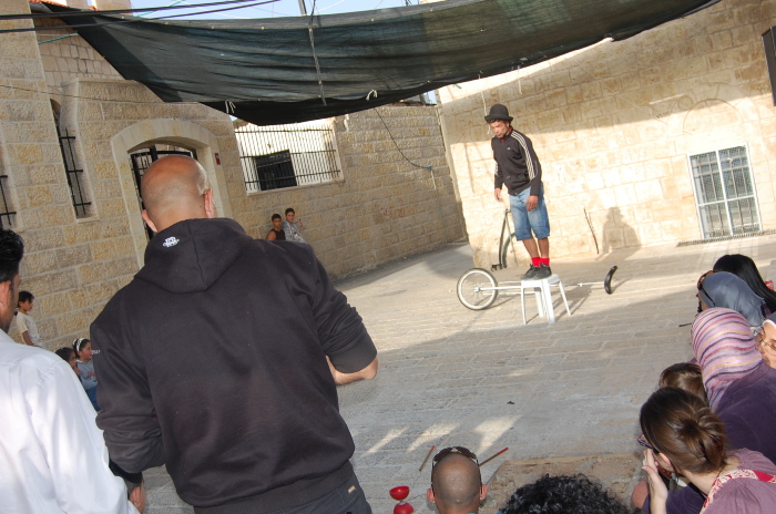 Jack Jaxx's Show in Birzeit <br />
 