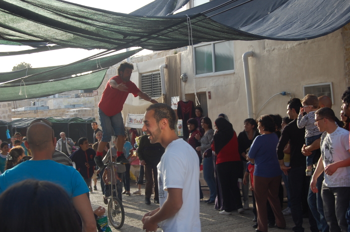 Jack Jaxx's Show in Birzeit <br />
 
