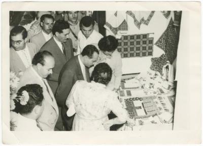 Part of the Arab Women Union Society Exhibition, 1954