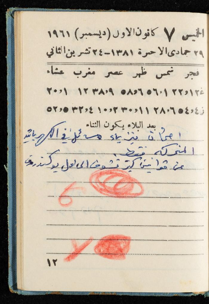Walid Fahoum's Journal, Nazareth, 1961