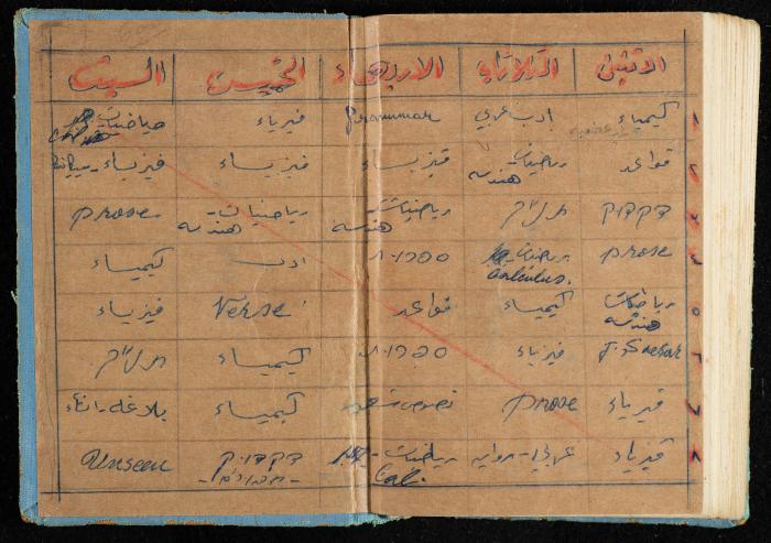 Walid Fahoum's Journal, Nazareth, 1961