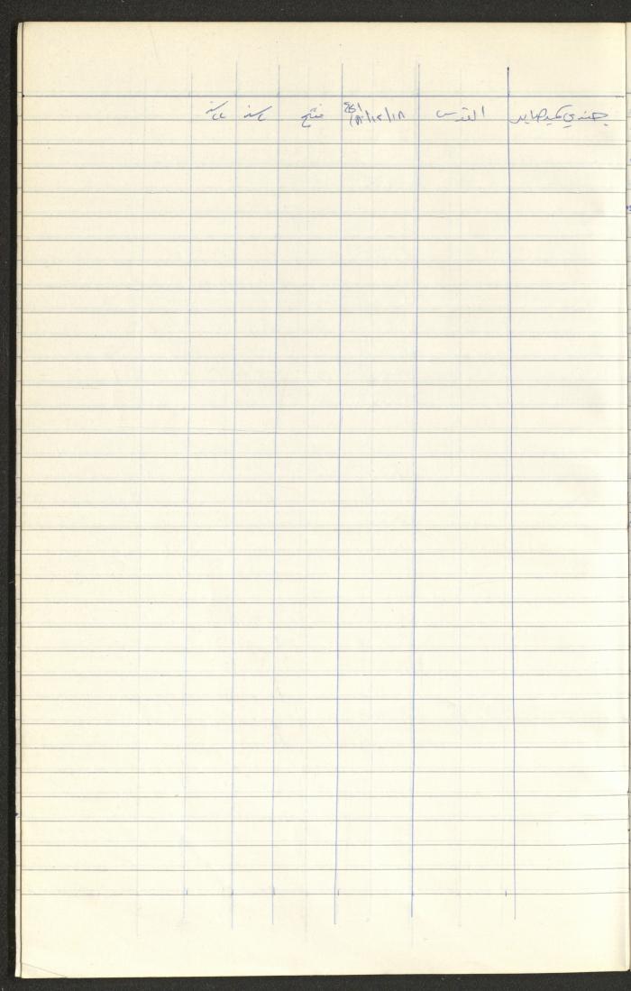 Register of Palestinian Prisoners under Military Rule, 1975-1980