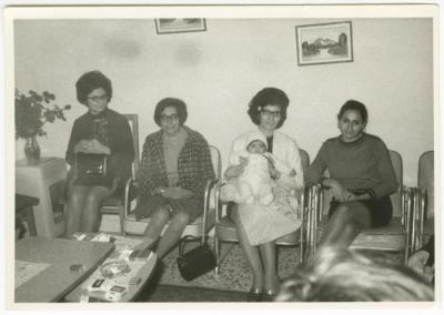 Mikhael and Tutah Family Photograph, 1964-1965 