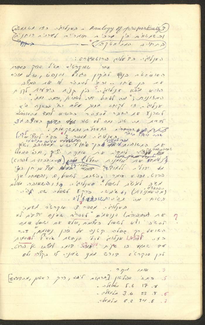 Philosophical Summaries By Walid Fahoum, Nazareth, 1966-1968