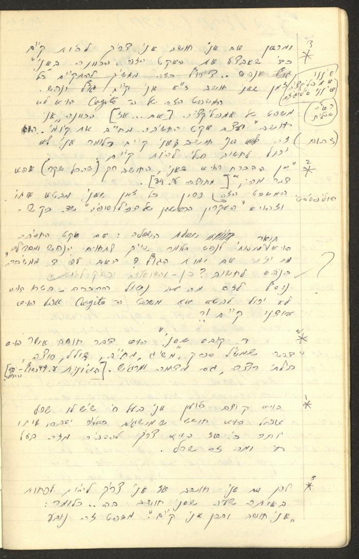 Philosophical Summaries By Walid Fahoum, Nazareth, 1966-1968