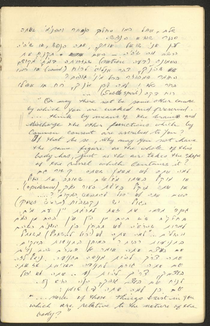 Philosophical Summaries By Walid Fahoum, Nazareth, 1966-1968