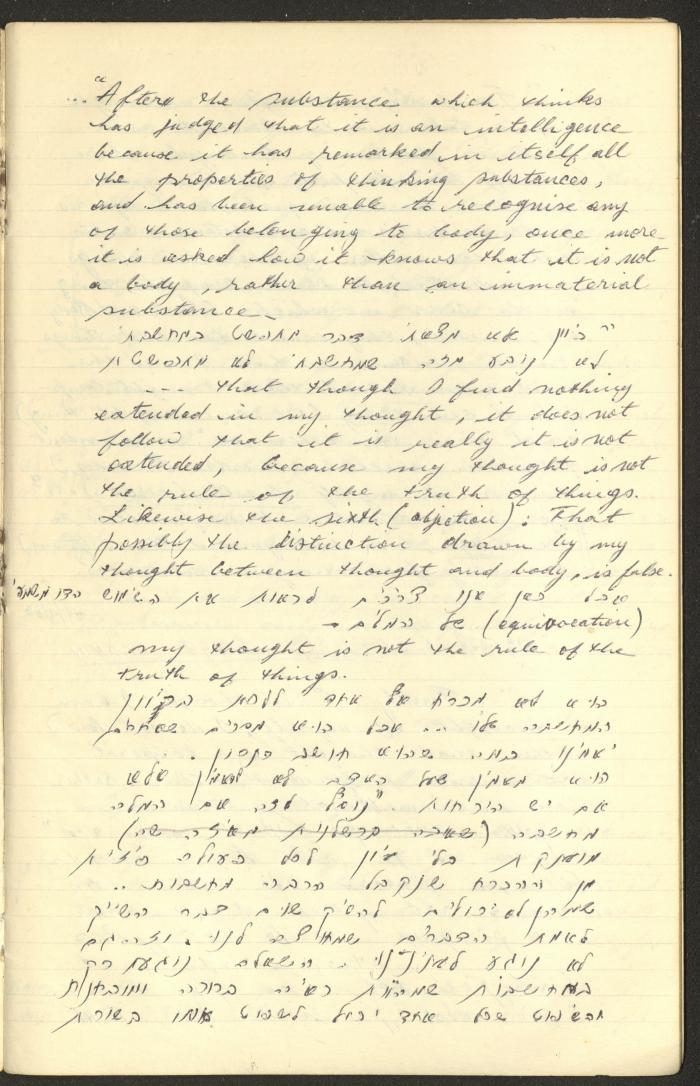 Philosophical Summaries By Walid Fahoum, Nazareth, 1966-1968