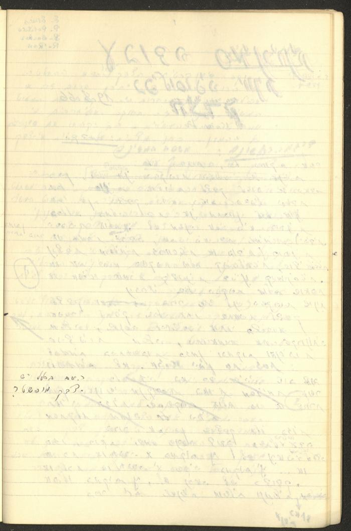 Philosophical Summaries By Walid Fahoum, Nazareth, 1966-1968