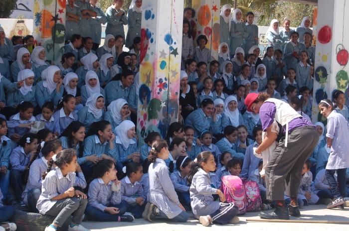 A Glimpse of Festiclown Festival in Palestine in collaboration with the Palestinian Circus School