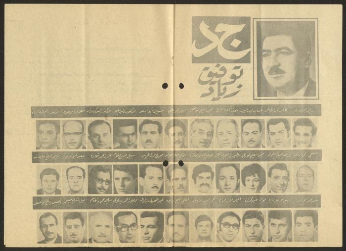 List Program of the Nazareth Democratic Front, 9 December 1975
