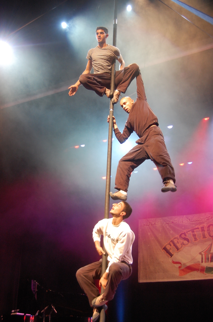 A Glimpse of Festiclown Festival in Palestine in collaboration with the Palestinian Circus School
