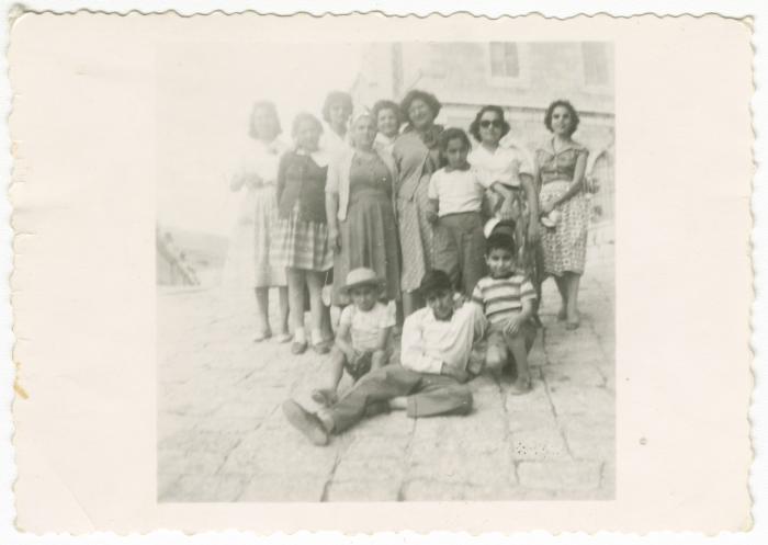 Mikhael Family Members Family Trip to Artas Monastery, 1960 