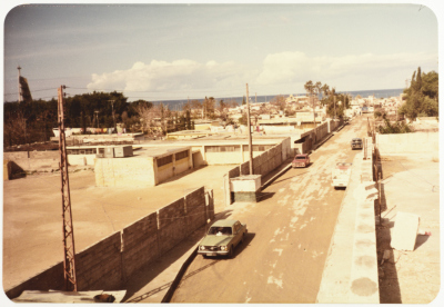 مشهد عام، مخيم البص، لبنان، 1980- 1989