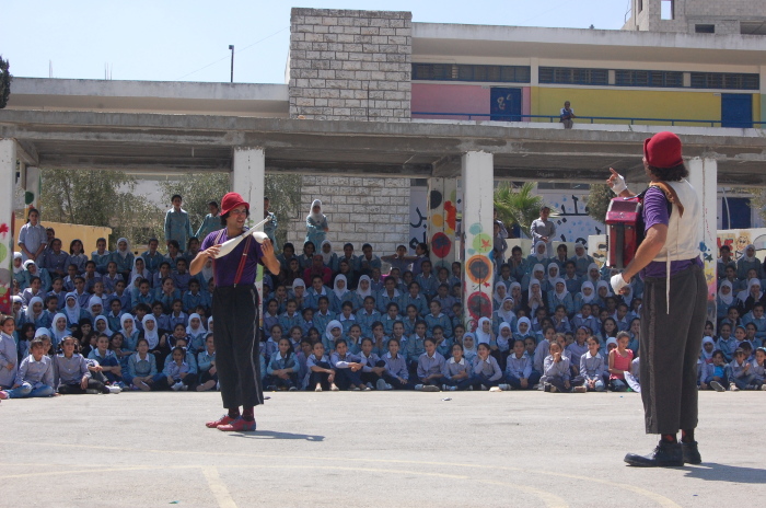 A Glimpse of Festiclown Festival in Palestine in collaboration with the Palestinian Circus School