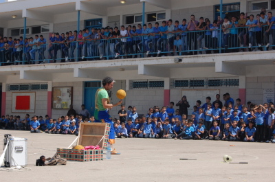 A Glimpse of Festiclown Festival in Palestine in collaboration with the Palestinian Circus School