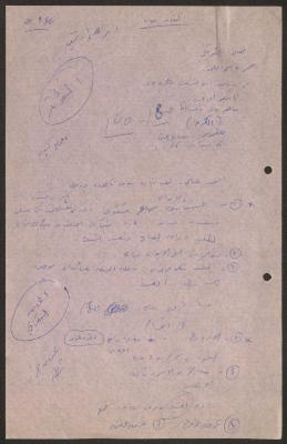 تقرير عن زيارة لسجن كفار يونا، 21 أيلول 1986