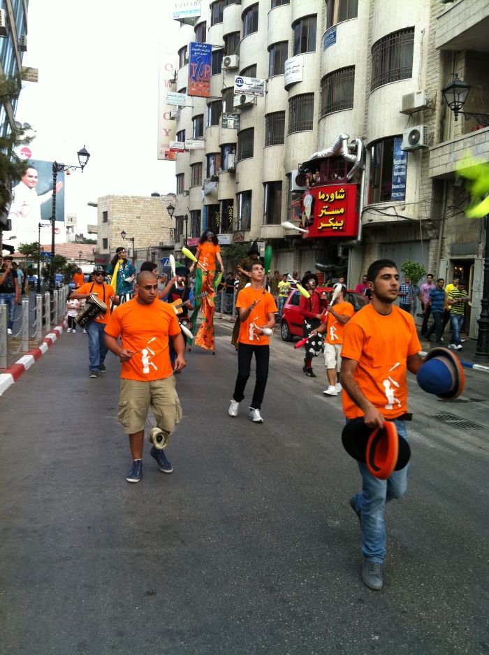 A Glimpse of Festiclown Festival in Palestine in collaboration with the Palestinian Circus School