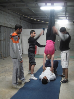 A Photograph of the Palestinian Circus School