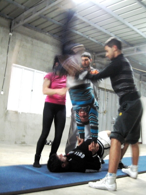A Photograph of the Palestinian Circus School