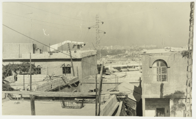 A General View of Burj al-Shemali Camp, 1980- 1989