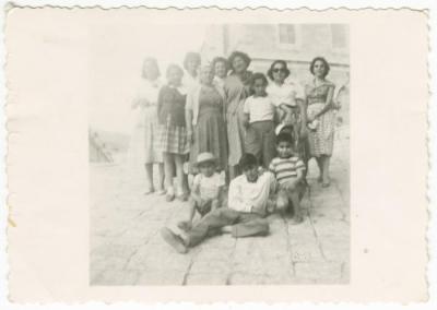 Mikhael Family Members Family Trip to Artas Monastery, 1960 