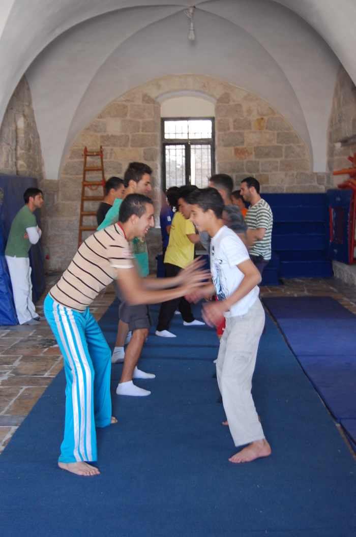 مقر مدرسة سيرك فلسطين