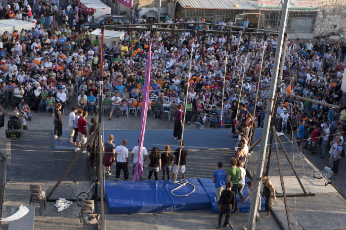 جولة السيرك المتنقل لمدرسة سيرك فلسطين