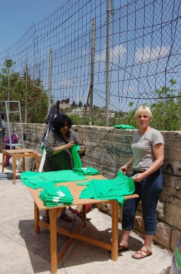 يوم مفتوح لمدرسة سيرك فلسطين في بيرزيت