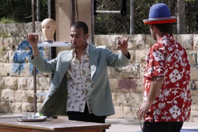 An Open Day for the Palestinian Circus School in Birzeit 