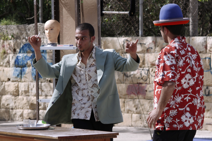 An Open Day for the Palestinian Circus School in Birzeit 
