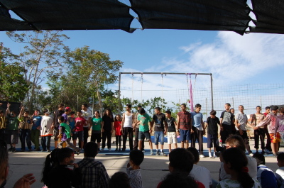 The Palestinian Circus School's Open Day in Birzeit 